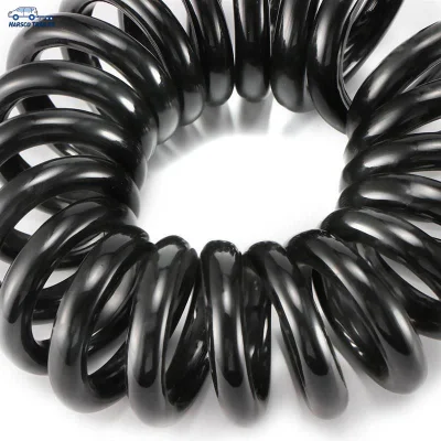 Cavo a spirale con molla per spina rimorchio caravan rotondo da 12 V e 13 pin
