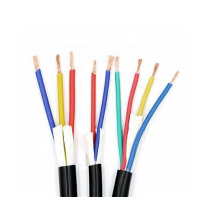 Multi Core 1.5 2.5 4 6 mm filo elettrico flessibile Cavo elettrico schermato non schermato da 2.5 mm con jack di segnale 16awq 24 AWG