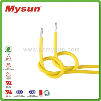 Cavo elettrico intrecciato in fibra di vetro in gomma siliconica UL3122 24 AWG VW-1 all&prime;ingrosso