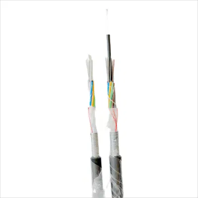 Tubo sfusa intrecciato condotto antenna in nastro in acciaio FRP non metallico Cavo ottico