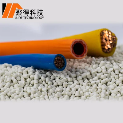 Estrusione fabbrica Vendita diretta filo elettrico protettivo composto tubo PVC Tubo flessibile in granuli in plastica morbida