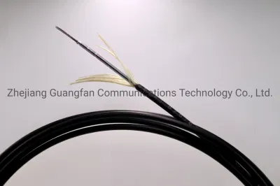 Cavo micro a fibra ottica monomodale HDPE tubo centrale sciolto aramide Filati