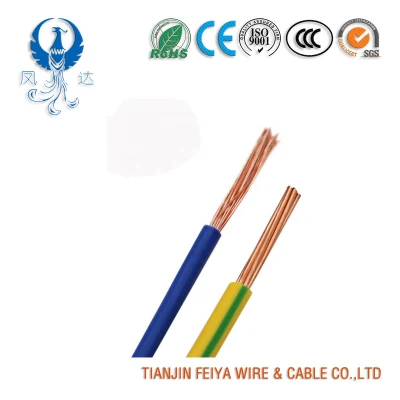 Cavo elettrico in PVC a conduttore singolo isolato e caldo Per cablaggio di casa 1,5mm 2,5mm 4mm 6mm 10mm 16mm Filo da costruzione