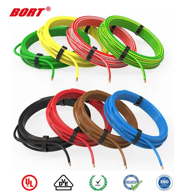 Cavo senza fili AWM UL3132 22 AWG 1,5mm illuminazione 300 V. Rullo in rame per cavi in gomma siliconica