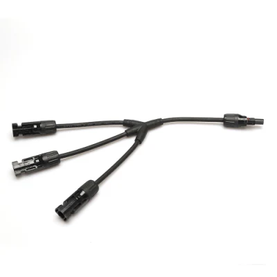 Cavo per pannello solare MC4 con diramazione a Y Moreday cavo PV Connettore per cavo da pannello solare da 6 mm2 tipo Y MC4 a crimpare solare Strumenti