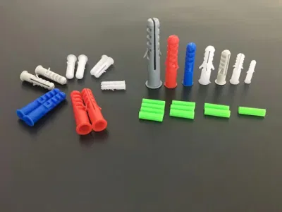 Campione gratuito di tappo a parete con ancoraggio in plastica per tappi a parete in plastica Ancoraggio per viti in plastica nylon