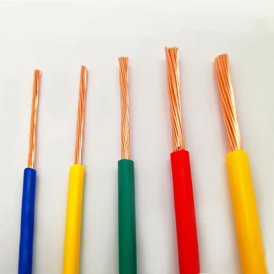 2,5mm 4mm 6mm 10mm 35mm Prezzo del filo di rame alloggiamento BV/BVR Costruzione di fili elettrici