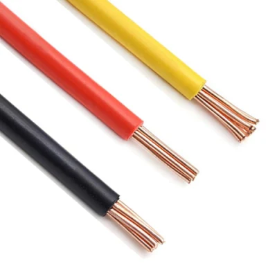 UL1015 1.5mm 2,5 mm isolamento in PVC da 4 mm, rame a conduttore singolo Conduttore elettrico per cablaggio interno domestico