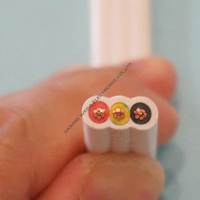 AS/NZS5000 guaina isolante in PVC flessibile in rame intrecciato solido Twin e. Cavo di messa a terra TPS Australian cavo piatto elettrico 1.5mm 2,5 mm