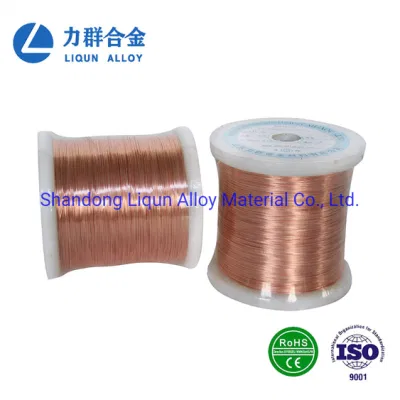 Cavo nudo rame-rame-nichel 0.6 della lega di prolunga/compensazione della termocoppia SPC/SNC OEM Per cavo elettrico isolato/Cu-Ni0,6