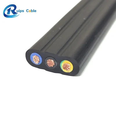 Rame H05VV-F H05vvvh2-F Flexible18AWG 0.75 1.5 2.5 mm2 Cu/PVC Cavo piatto elettrico intrecciato in PVC House