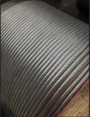 Certificato ISO9001 cavo elettrico zincato trefolo 7/0.33 mm 7/1.0 Mm per OFC