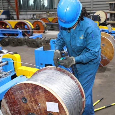 Certificato ISO9001 cavo elettrico zincato trefolo 7/0.33 mm 7/1.0 Mm per OFC