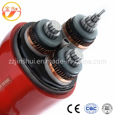 Rame isolato elettricamente schermato in PVC PE XLPE Power Cavo AAAC coassiale in gomma del cavo di comando