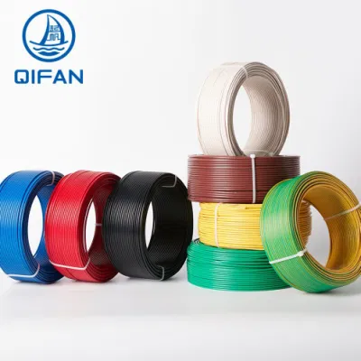 Filo di rame multicore PVC 450/750V 2,5 mm2 4 mm2 10 mm2 16 mm2 Filo elettrico filo flessibile e cavo filo per costruzione H07V-K.