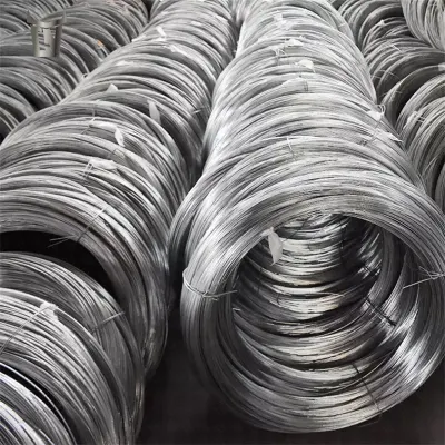 Filo di acciaio zincato diametro 8 mm filo di ferro galvanizzato elettrico