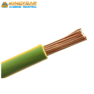 Conduttore solido in rame per cavo elettrico Kuwait da 2,5 mm per impieghi pesanti duplex BV cavo elettrico isolato in PVC