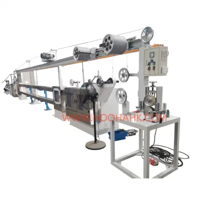 Apparecchiature per la produzione di cavi 80+50 PLC macchina per estrusione di fili da costruzione