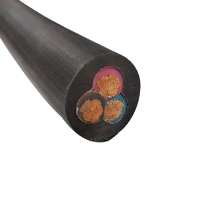 Conduttore elettrico Cu cavi isolati XLPE/PVC guaina in gomma flessibile Cavo elettrico di alimentazione