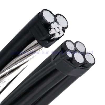 Set antenna aerea cavo AAC/XLPE AAAC/XLPE 16 mm2 50 mm2 54,6 mm2 Cavo per lo Yemen filippino