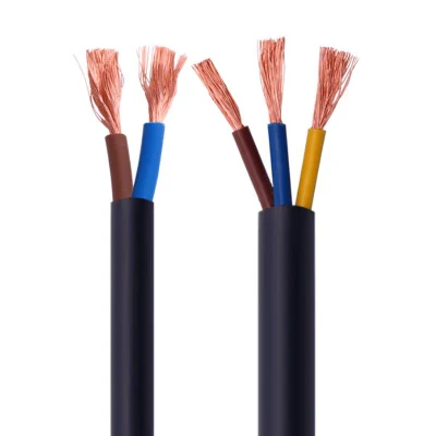 Produttore cavo piatto a filo elettrico 2 conduttore 3 conduttore 1.5 2.5 cavo e filo in PVC flessibile con guaina da 4 mm quadrati UL2586
