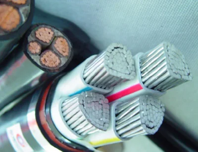 Cavo XLPE di controllo flessibile, isolamento ABC in gomma PVC per componenti elettrici Cavo AAAC