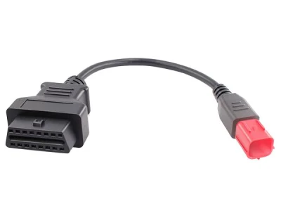 Fornitura diretta in fabbrica di OBD2 femmina a Euro V Motorbike standard Cavo 6p per strumento diagnostico scanner per moto