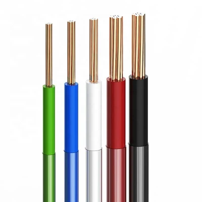 Spessore conduttore singolo da 1,5 mm 2,5 mm 4 mm 6 mm 10 mm in vendita a caldo Cavo elettrico