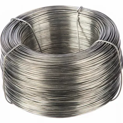 Fornitura in fabbrica barra zincata a caldo Gi zincata 0,3 mm Elettrozincata ferro per corda Factory Black fornitori ricotto filo d&prime;acciaio