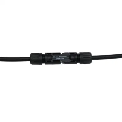 Cavo a spirale per ponticelli MC4 cavo di collegamento resistente ai raggi UV per Inverter pannello solare