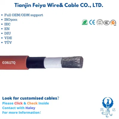 Ho1n2-D 0361tq BS en 60332-1-2 50mm2, gomma EPR a conduttore singolo Cavo di alimentazione per filo da costruzione per saldatura flessibile