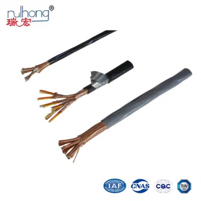 Schermatura totale intrecciata in PVC rivestito in PVC isolato PE per interno Cavo e filo per computer di comunicazione industriale con conduttore in rame
