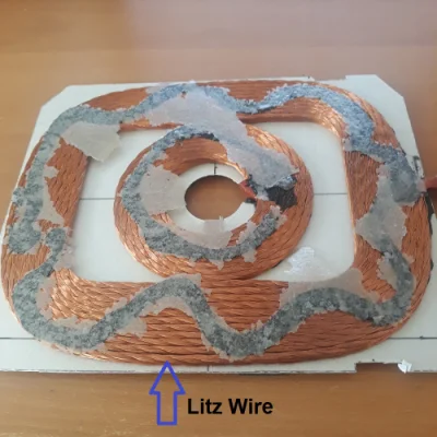 Certificato 0,05 mm*5 trefoli in rame smaltato intrecciato ad alta frequenza HF Basic Filo litz