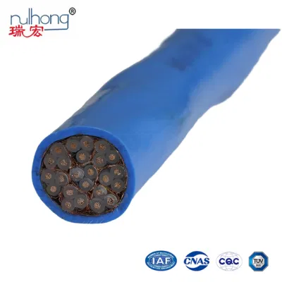Schermatura totale intrecciata in PVC rivestito in PVC isolato PE per interno Cavo e filo per computer di comunicazione industriale con conduttore in rame