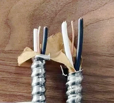 Cavo MC tipo THHN nucleo pieno/intrecciato 12 14 AWG 12-2 Filo Mc Armor 12-3