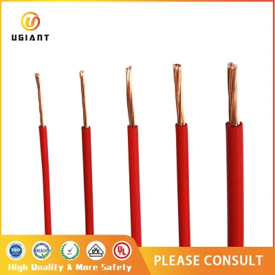 Cavo elettrico per cavi elettrici in PVC in rame da 1,5 mm 2,5 mm 4 mm 6 mm 10 mm Prezzo di cavi e fili filo filo da costruzione