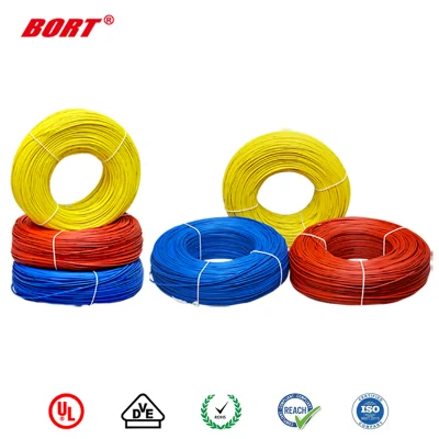 Cavo senza fili AWM UL3132 22 AWG 1,5mm illuminazione 300 V. Rullo in rame per cavi in gomma siliconica