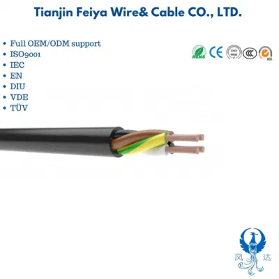Cavo in gomma flessibile H05RR-F 2g 3G 0,75 mm-1,5mm SAA standard EPR Cavo elettrico cavo coassiale di controllo guaina isolante CPE