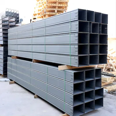 Prezzo del produttore vassoio per cavi perforato rivestito in polvere elettrostatica di design personalizzato