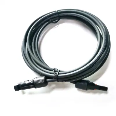 Connettore maschio per terminale batteria da pannello fotovoltaico da 4 mm2 6 mm2 3 m. Cavo di prolunga CC per energia da pannello solare a femmina