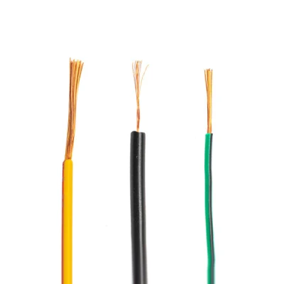 Isolamento in PVC UL1028 600 V 12 AWG 16 AWG di alta qualità Cavo elettrico conduttore in rame interno