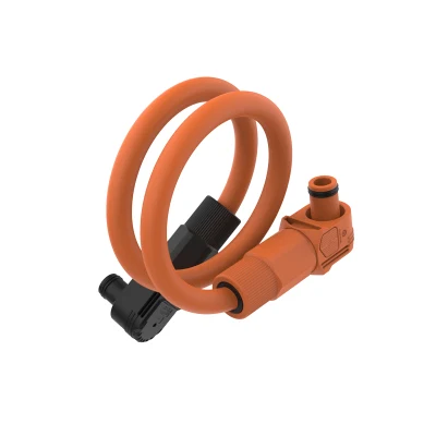 Connettori per immagazzinamento di energia FPIC con filo di rame nudo da 50 mm2 con lato destro Connettori angolari
