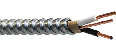 Cavo AC90 standard CSA 600 V AWG rame/XLPE/ alluminio con armatura interbloccata