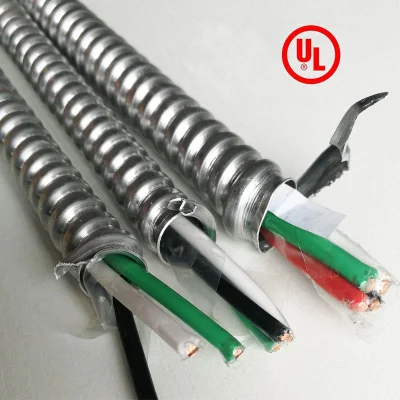 Cavo AC90 standard CSA 600 V AWG rame/XLPE/ alluminio con armatura interbloccata