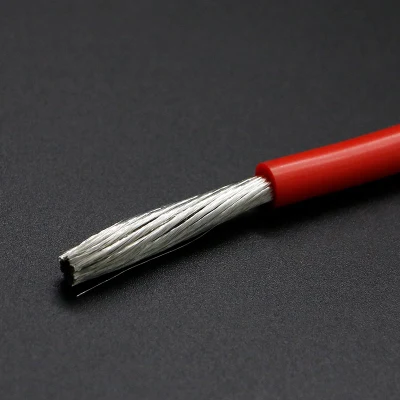 Cavo elettrico a conduttore singolo 18 AWG 18 AWG da 3 mm, singolo. Cavi con nucleo flessibile cavi elettrici UL fili in silicone