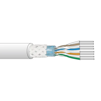 Cavo in rame schermato per il controllo del segnale RS232/422 a coppia intrecciata 9X2X24AWG Multipaiare Industrial Communication 10 core Bulk Wire PE/PVC/LSZH Belden 8 Core 12 Core