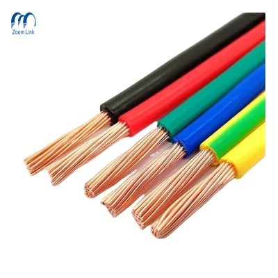 Cavo elettrico cavo in rame con cavo a conduttore singolo da 1,5 mm e cavo elettrico con cavo in PVC Filo da costruzione