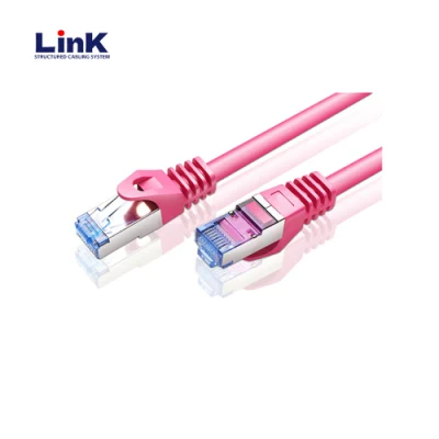 Cavo LAN in rame puro CAT6 Cat 5 RJ45 in metallo Connettore cavo patch di rete UTP