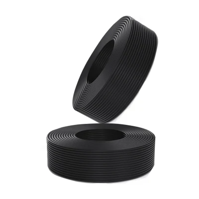 Cavi di alimentazione a 3 conduttori in PVC multipolare con approvazione VDE H03VV-F. Cavo elettrico flessibile da 0.5 0.75 mm2