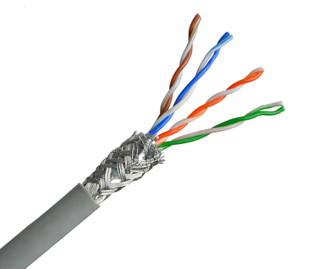 Cat5e Cat5 CAT6 Cat6e Cat7 Cat7e Pure Copper Conductor PVC Network Cable / LAN Cable